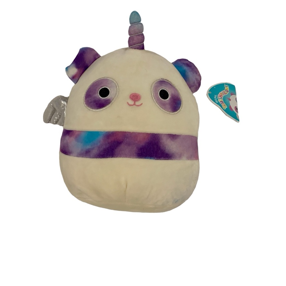 Lot of 8” Squishmallows, Lander NWT, Kayla & Hershey Kisses (pre-owned) - Picture 3 of 5